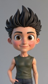 AI Headshot: Solo, popmart Blind Box Adorable 3D Character, {prompt}, solo, beautiful, detailed, 3D render, adorable character, 3D art